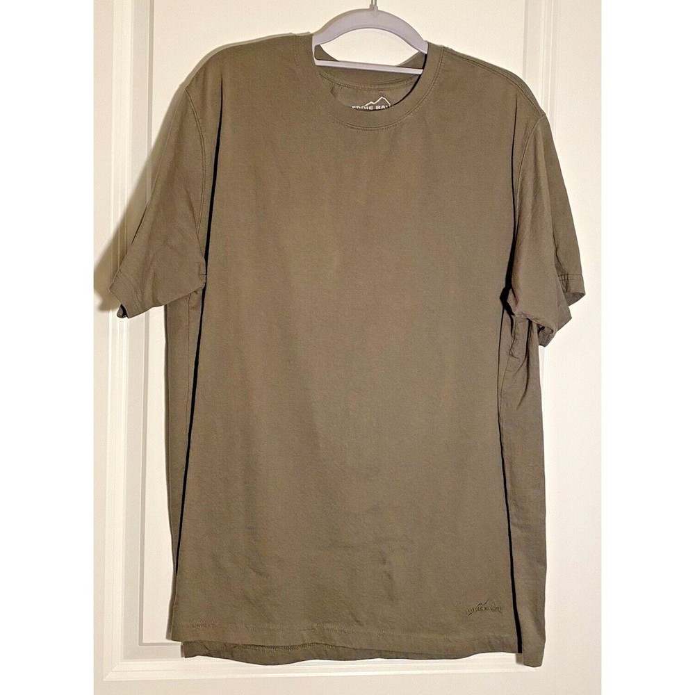Eddie Bauer Performance T-shirt Men's Size XL Olive Heather Tee